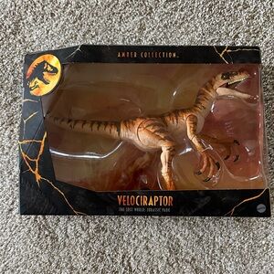 Jurassic Park Amber Collection Velociraptor